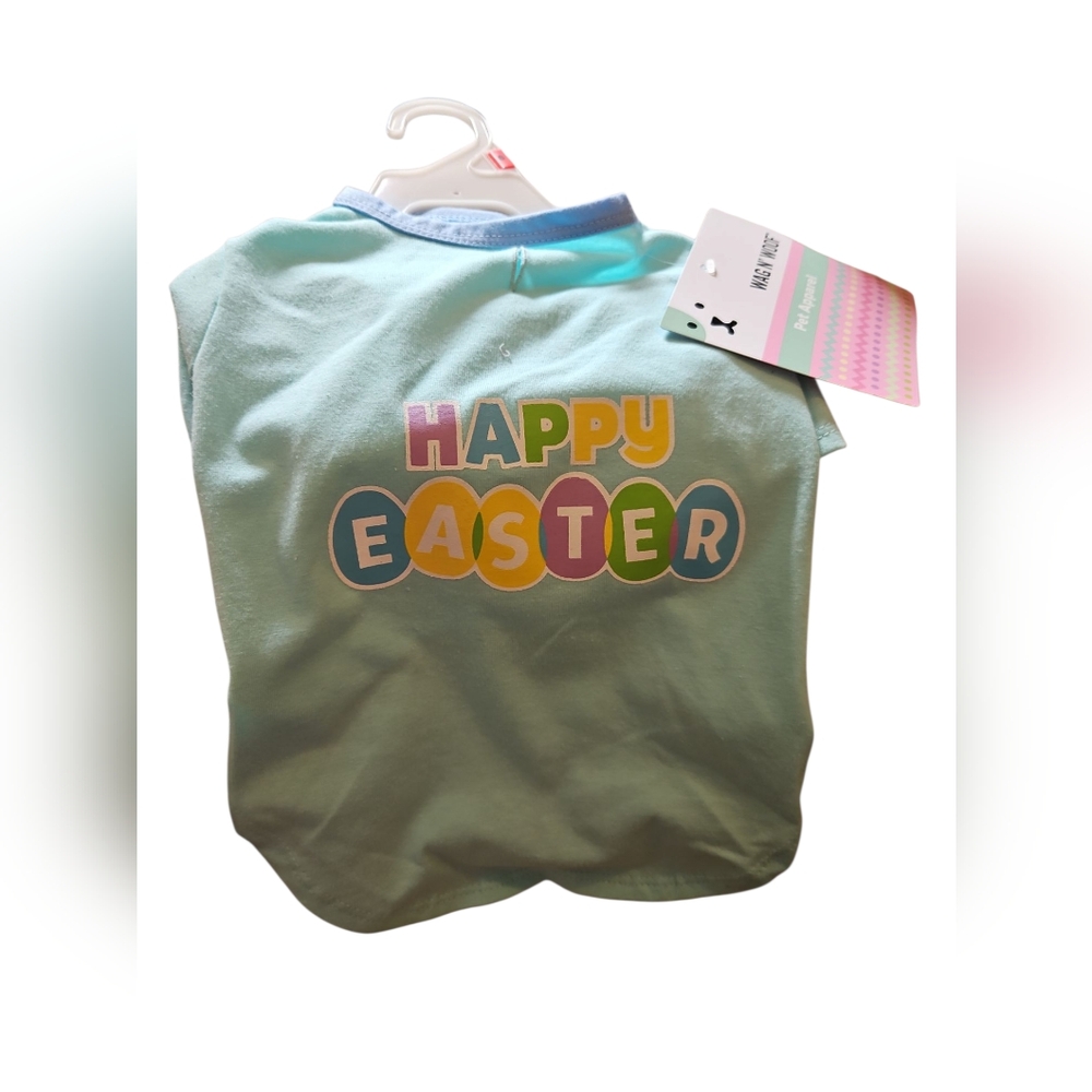 NEW Happy Easter Dog Shirt Size Small